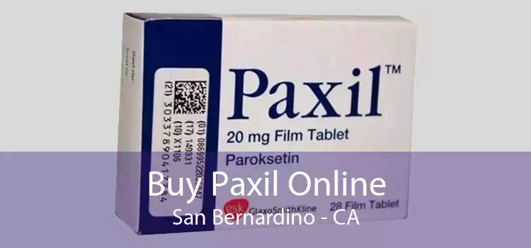 Buy Paxil Online San Bernardino - CA