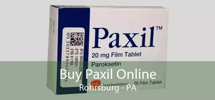Buy Paxil Online Rohrsburg - PA